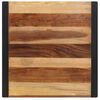 vidaXL Esstisch 70x70x75 cm Massivholz Akazie
