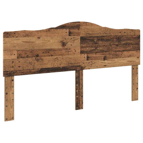 vidaXL Kopfteil Altholz 200 cm Holzwerkstoff