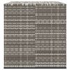 vidaXL Garten-Kissenbox PE Rattan 194x100x103 cm Grau
