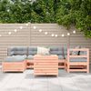 vidaXL 7-tlg. Garten-Sofagarnitur Massivholz Douglasie