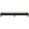 vidaXL Boxspringbettgestell Schwarz 100x200 cm Stoff