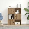 vidaXL B&uuml;cherregal Artisan-Eiche 60x24x76,5 cm Holzwerkstoff