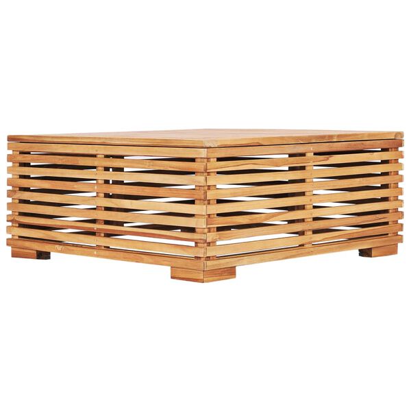 vidaXL 5-tlg. Garten-Lounge-Set mit Auflagen Massivholz Teak