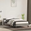 vidaXL Bettgestell ohne Matratze Hellgrau 90x200 cm Samt