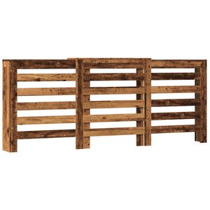 vidaXL Heizk&ouml;rperverkleidung Altholz-Optik 205x21,5x83,5 cm
