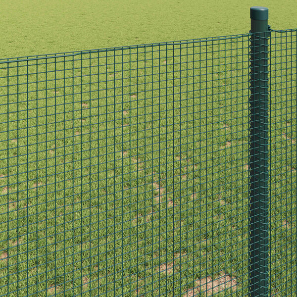 vidaXL Geschwei&szlig;ter Drahtzaun Gr&uuml;n 0,6 x 10 m