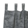 vidaXL Samtvorh&auml;nge mit Vorh&auml;ngen 2 pcs Grau 225 x 140 cm Samt