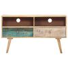 vidaXL TV-Schrank 88 x 30 x 50 cm Massivholz Mango