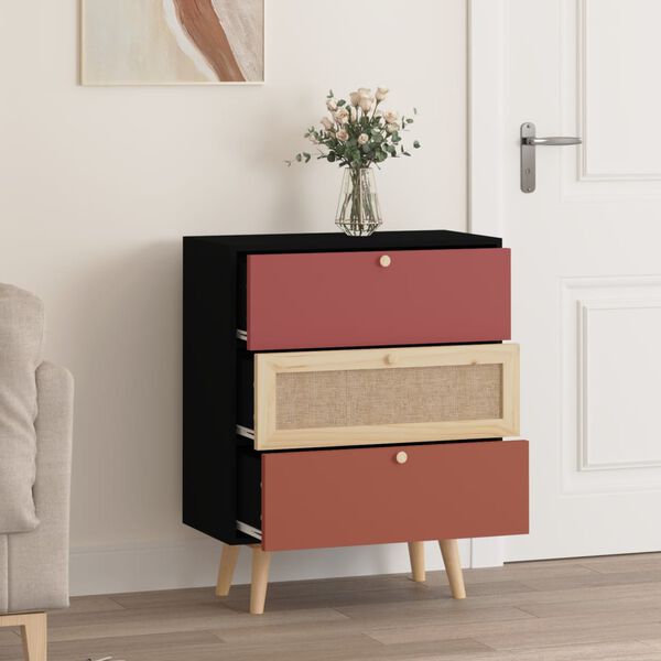 vidaXL Sideboard mit Schubladen 60x30x75 cm Holzwerkstoff