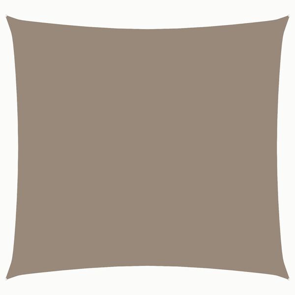vidaXL Sonnensegel Oxford-Gewebe Quadratisch 2x2 m Taupe
