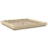 vidaXL Bettgestell mit LED Sonoma-Eiche 180x200cm Holzwerkstoff