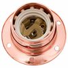 vidaXL Lampenfassungen 2 Stk. Rosegold E27