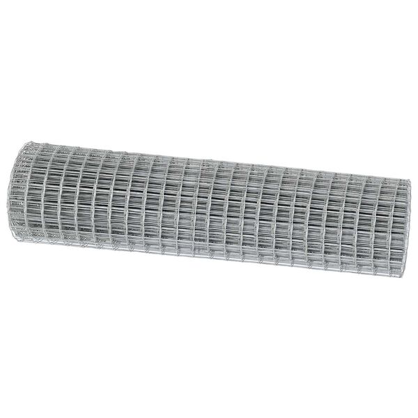 vidaXL Eurozaun 1,4 x 10 m PVC-beschichtetes Eisen