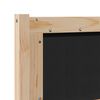 vidaXL Kopfteil Sonstiges Braun 120 cm Massivholz Kiefer
