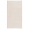 vidaXL Shaggy-Teppich Cremewei&szlig; 120x183 cm Polyester