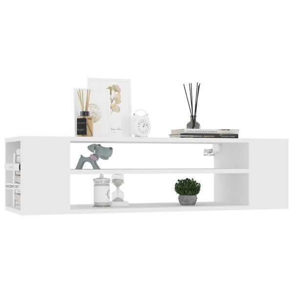vidaXL TV-H&auml;ngeschrank Wei&szlig; 100x30x26,5 cm Holzwerkstoff