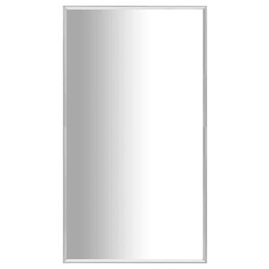 vidaXL Spiegel Silbern 80x60 cm