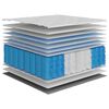 vidaXL Matratze Taschenfederkern Mittel 90x190 cm