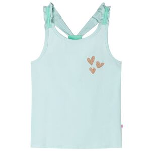 vidaXL Kinder-Tanktop Helles Minzgr&uuml;n 104