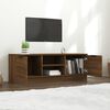 vidaXL TV-Schrank Braun Eichen-Optik 102x35x36,5 cm Holzwerkstoff