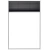 vidaXL Insektenschutz-Plissee f&uuml;r Fenster Aluminium 80 x 120 cm