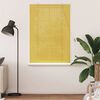 vidaXL Rollo mit Vorh&auml;ngen Gelb 100 x 160 cm Bambus
