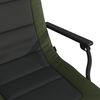vidaXL Angelstuhl mit Armlehnen Klappbar Gr&uuml;n