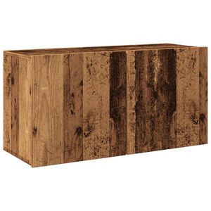 vidaXL TV-Wandschrank Altholz-Optik 80x30x41 cm