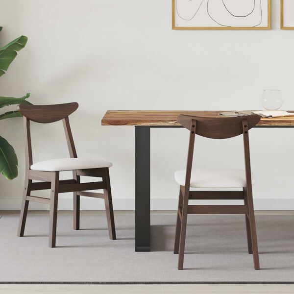 vidaXL Esszimmerst&uuml;hle 2 pcs Hellbraun 42 x 47.5 x 81 cm