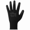 vidaXL Arbeitshandschuhe 24 pcs Schwarz 10 / XL Polyester