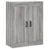 vidaXL Highboard Grau Sonoma 69,5x34x180 cm Holzwerkstoff