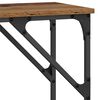 vidaXL Konsolentisch Altholz 140 x 29 x 75 cm Holzwerkstoff