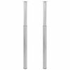 2 x Teleskopfu&szlig; St&uuml;tzfu&szlig; Tischbein Edelstahl 710mm-1100mm