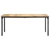 vidaXL Esstisch 180x90x76 cm Raues Mangoholz