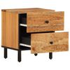 vidaXL Nachttisch 40x33x46 cm Massivholz Akazie