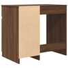 vidaXL Schreibtisch Braun Eichen-Optik 86x49x76 cm Holzwerkstoff