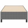 vidaXL Plattformbettgestell Hellgrau 100 x 200 cm Stoff