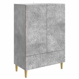 vidaXL Sideboard Betongrau 66 x 34,5 x 95 cm Holzwerkstoff