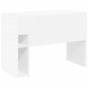 vidaXL Schreibtisch Wei&szlig; 109 x 50 x 78 cm Holzwerkstoff