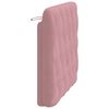 vidaXL Kopfteil-Kissen Rosa 100 cm Samt