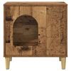 vidaXL Katzenhaus Altholz 51 x 30 x 52 cm Holzwerkstoff