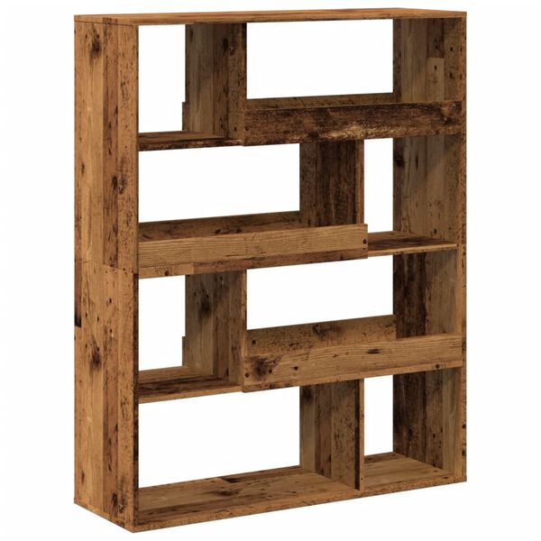 vidaXL Raumteiler Altholz-Optik 100x33x125,5 cm Holzwerkstoff