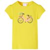 Kinder-T-Shirt Gelb 104