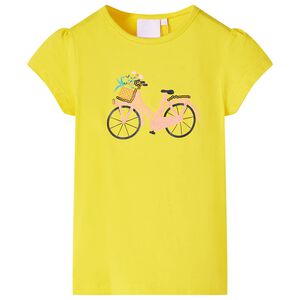 vidaXL Kinder-T-Shirt Gelb 104