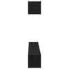 vidaXL TV-Schrankset 4 pcs Schwarz Eichen-Optik 100 x 30 x 30 cm
