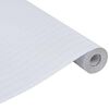vidaXL Fensterfolie Matt Streifen-Design 0,9x10 m PVC