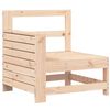 vidaXL 10-tlg. Garten-Sofagarnitur Massivholz Kiefer