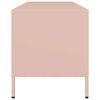 vidaXL TV-Schrank Rosa 135x39x43,5 cm Kaltgewalzter Stahl