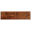 vidaXL Tischplatte 100x40x2,5 cm Rechteckig Altholz Massiv