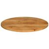 vidaXL Tischplatte &Oslash; 70x2,5 cm Rund Massivholz Mango